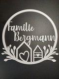 Personalisierter Türkranz