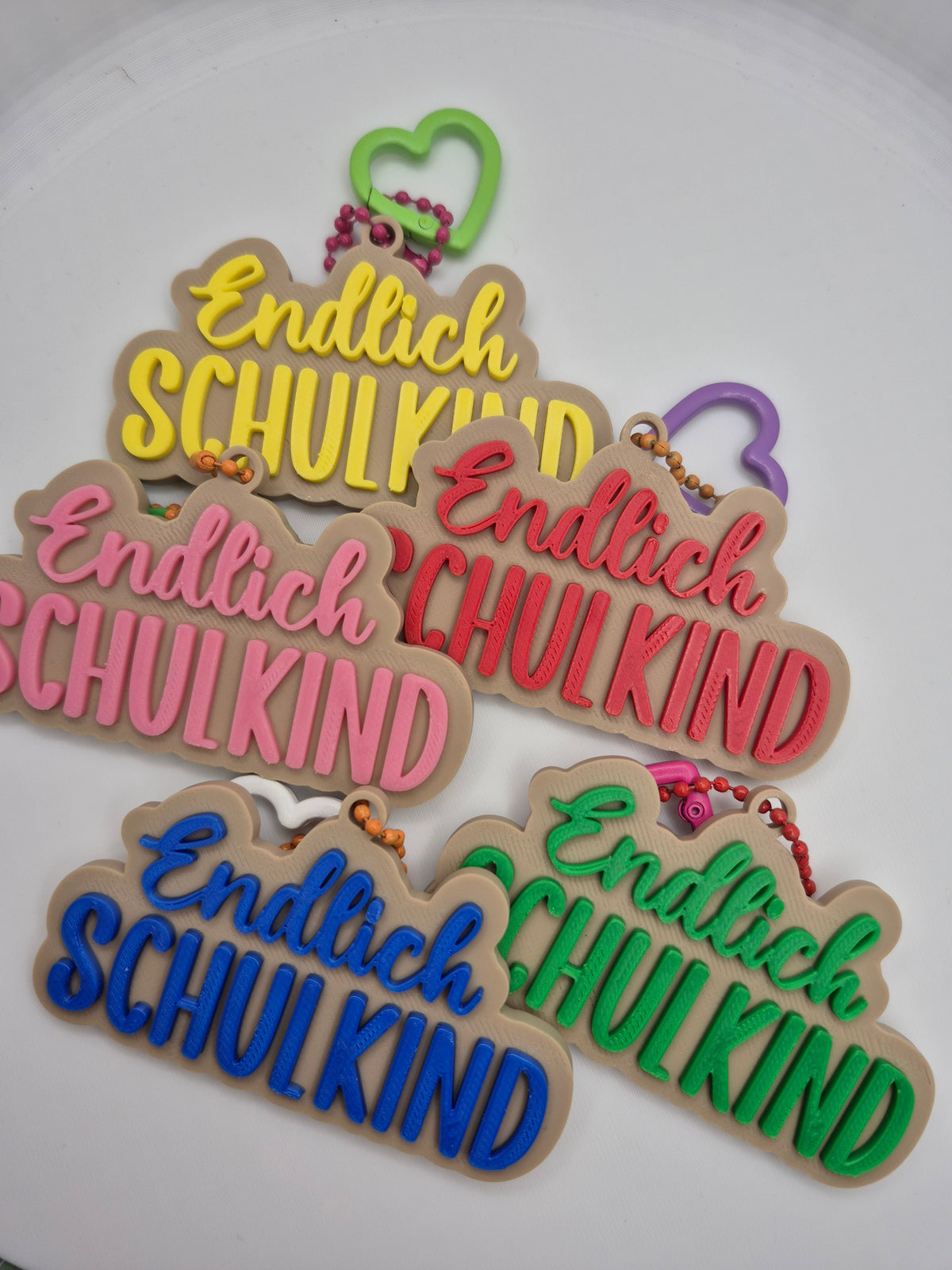 "Endlich Schulkind" Anhänger