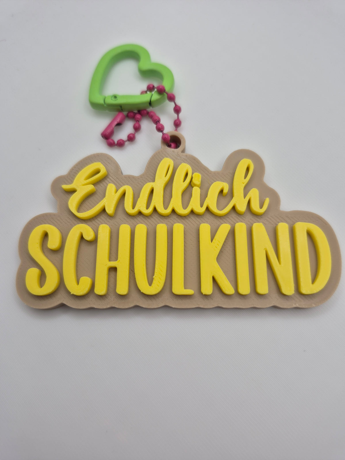 "Endlich Schulkind" Anhänger