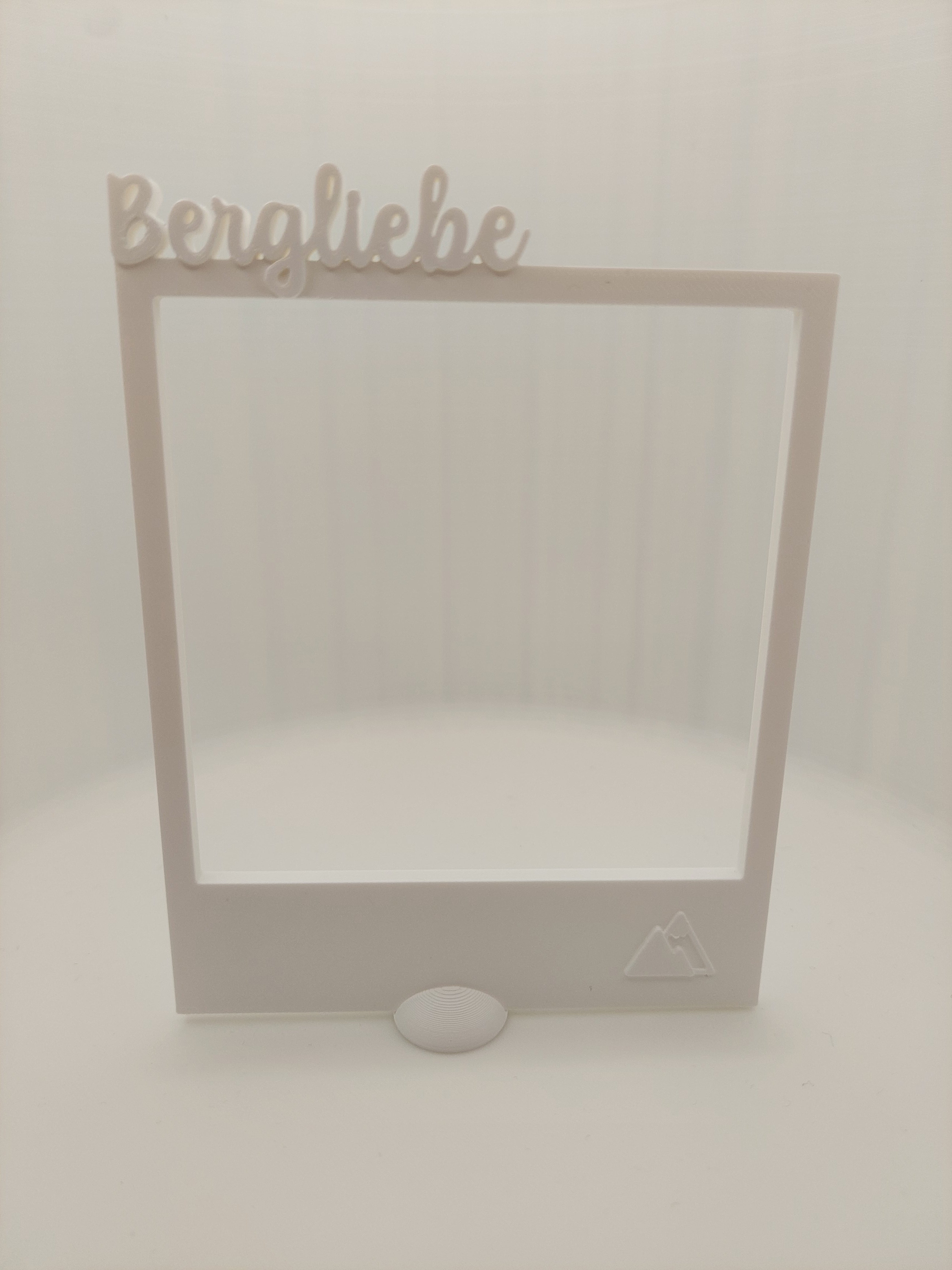 Fotorahmen mit Schriftzug