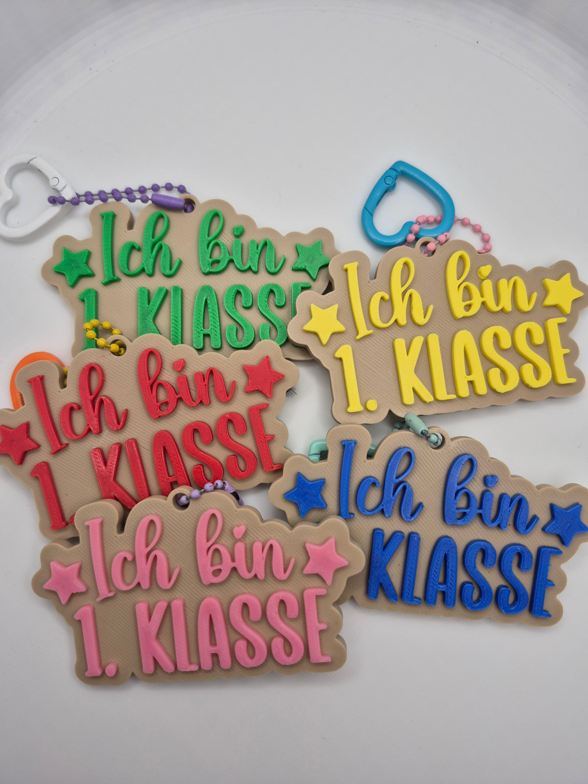 "Ich bin 1. Klasse" Anhänger
