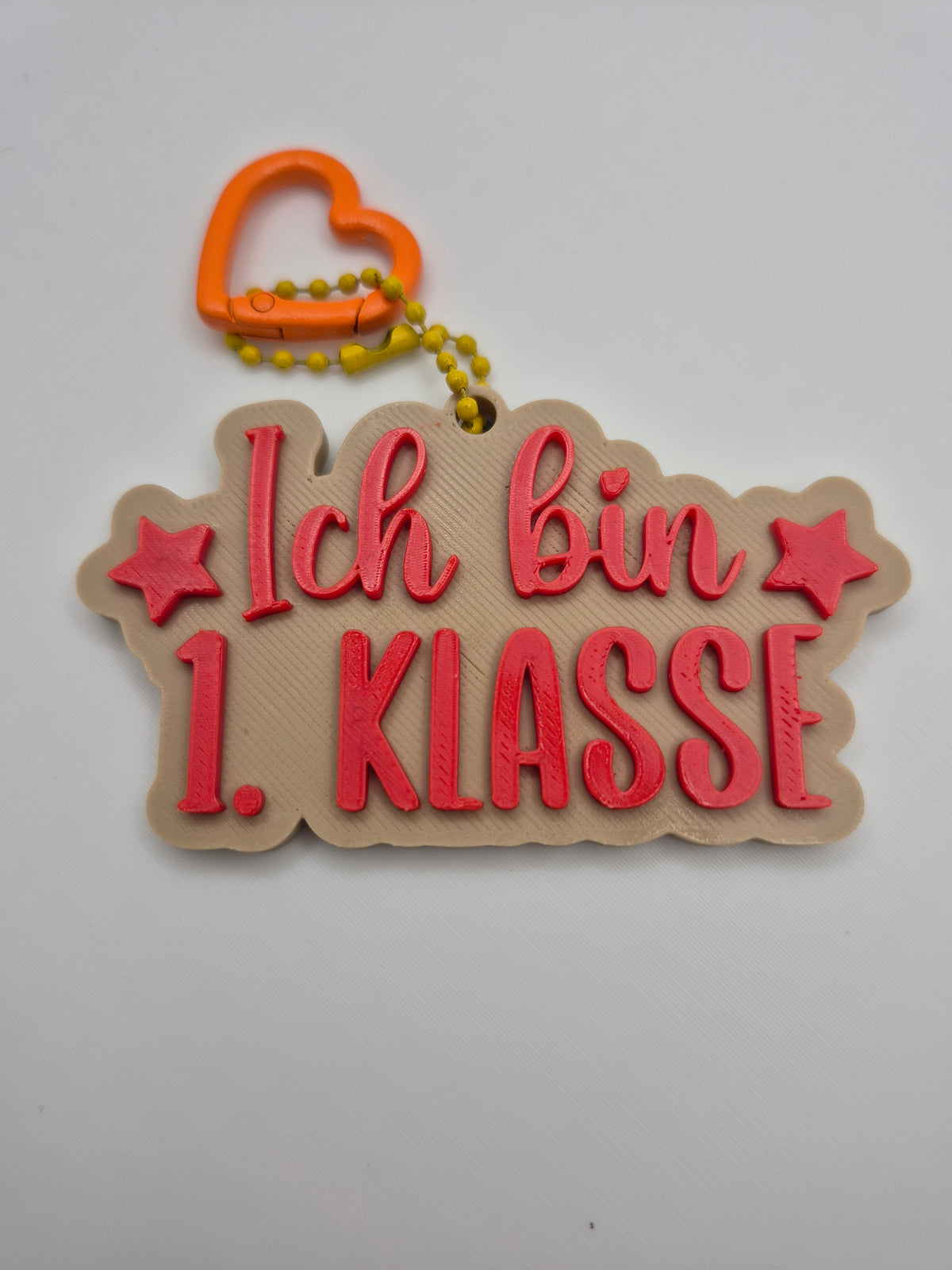 "Ich bin 1. Klasse" Anhänger