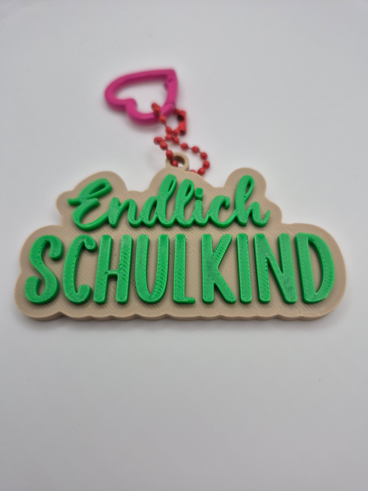 "Endlich Schulkind" Anhänger